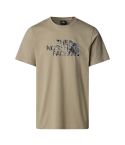 Moška majica s kratkimi rokavi EASY TEE GRAPHIC (Clay Grey)