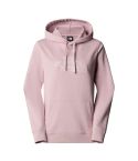 Ženski pulover s kapuco DREW PEAK LIGHT (Metal Pink/White Dune)