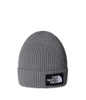 Kapa TNF LOGO BOX CUFFED BEANIE (TNF MEDIUM GREY HEATHER)
