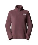 Ženski flis GLACIER 1/4 ZIP (TAWNY QUARTZ)