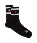 Nogavice EVERYDAY CREW TNF ICONS SOCK - 2P (TNF BLACK)