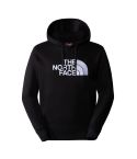 north face drew peak hoodie črn