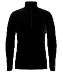 Moško perilo THERMAL MERINO 1/4 ZIP (BLACK)