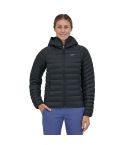 Ženska puhovka s kapuco DOWN SWEATER (Black)