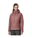 Ženska puhovka s kapuco DOWN SWEATER (Dulse Mauve)