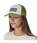 Patagonia kapa s šiltom P-6 zeleno bela