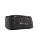 Potovalna torba Patagonia Black Hole Duffel črna logo