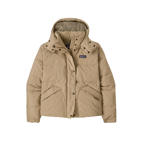 Ženska puhasta jakna DOWNDRIFT (Oar Tan w/Seabird Grey)