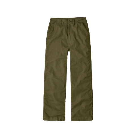 Ženske hlače POINT REYES CANVAS WIDE (Basin Green)