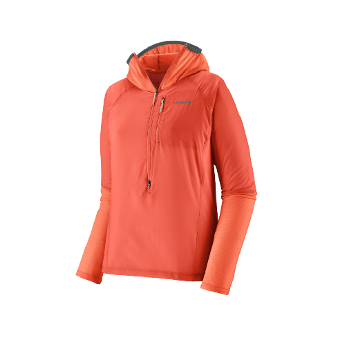 Ženska vetrovka Patagonia AIRSHED rdeča