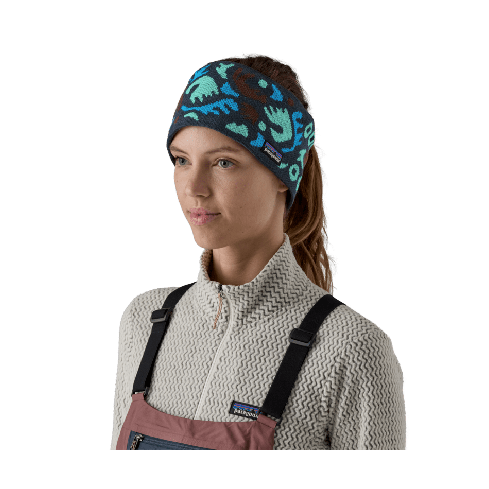 Trak Powder Town Headband (Across Oceans: Smolder Blue)