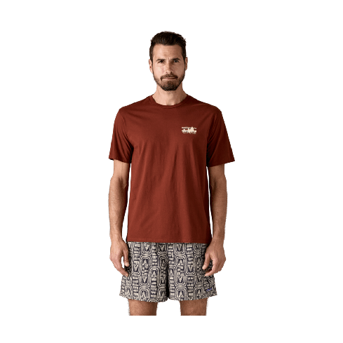 Moška majica s kratkimi rokavi '73 SKYLINE ORGANIC (Dried Vanilla)