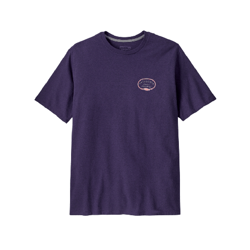 Moška majica s kratkimi rokavi CLEAN CLIMB ROOTS (Plummet Purple)