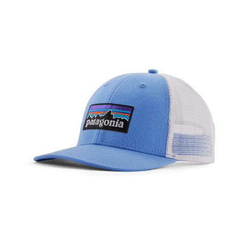 patagonia Kapa s šiltom P-6 Logo LoPro Trucker Hat modra