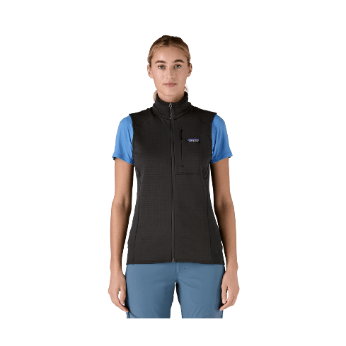 PATAGONIA Ženski brezrokavnik R1 ČRNA