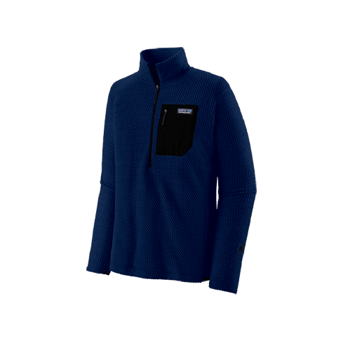Moški flis R1 AIR ZIP NECK (New Navy)