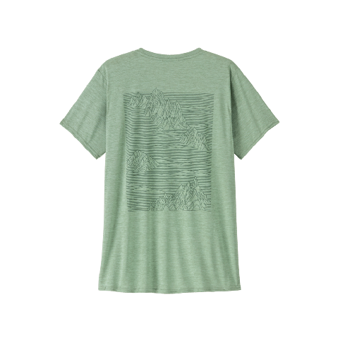 Ženska aktivna kratka majica CAPILENE COOL DAILY (Strataspire: Ellwood Green X-Dye)