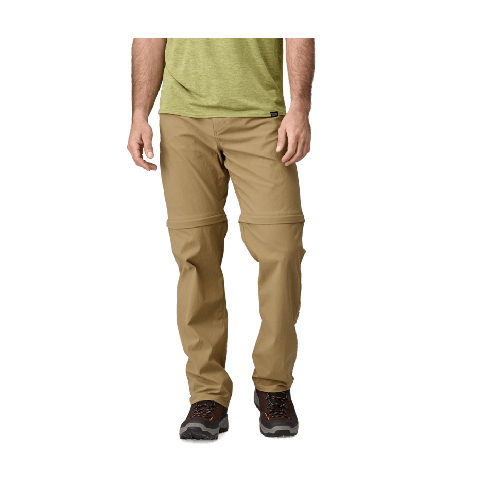 Hlače Patagonia QUANDARY CONVERTIBLE bež