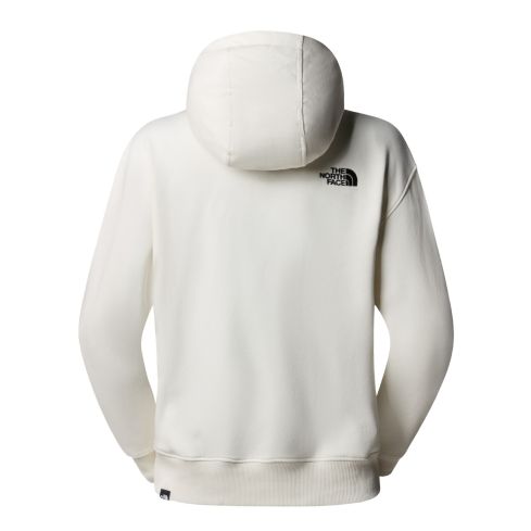 Ženski pulover s kapuco ESSENTIAL (WHITE DUNE)
