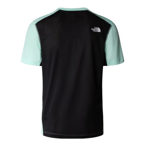 Moška aktivna kratka majica LIGHTBRIGHT S/S (CRATER AQUA)