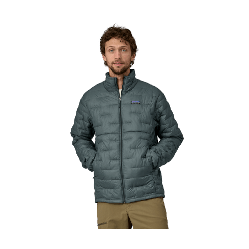 Patagonia moška podložena jakna MICRO PUFF modra