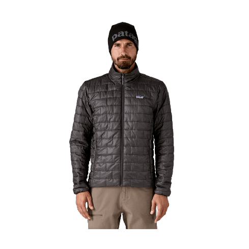 Moška podložena jakna NANO PUFF (Black)