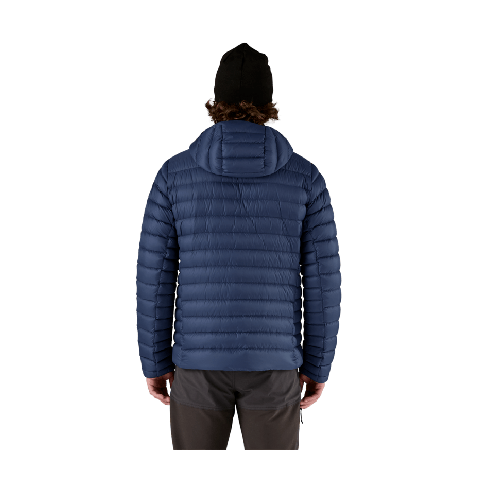 Moška puhovka s kapuco DOWN SWEATER (New Navy)