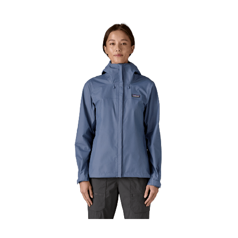 Ženska nepremočljiva vetrovka TORRENTSHELL 3L (Current Blue)