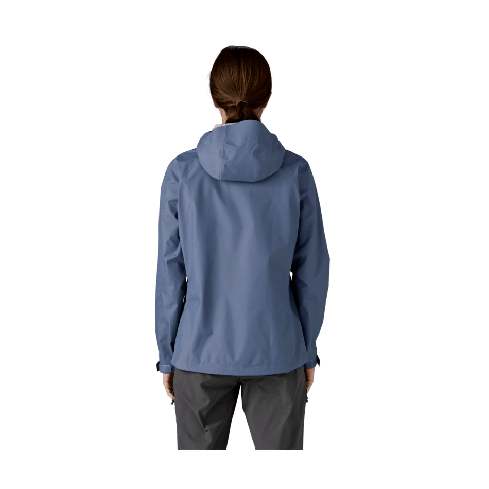 Ženska nepremočljiva vetrovka TORRENTSHELL 3L (Current Blue)