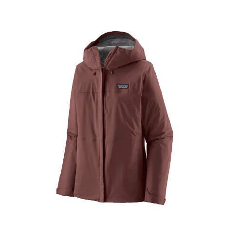 Ženska nepremočljiva vetrovka TORRENTSHELL 3L (Dark Ruby)