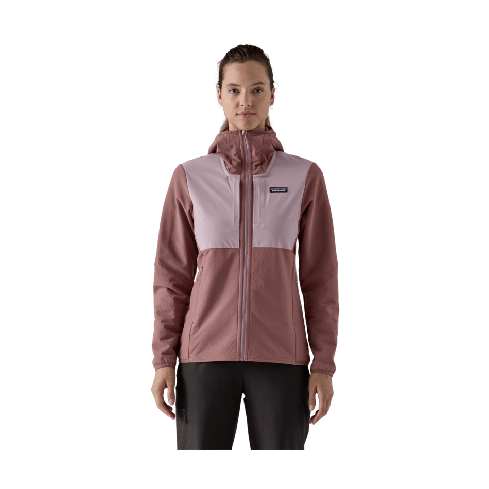 Ženska softshell jakna s kapuco R2 CROSSSTRATA (Dulse Mauve)