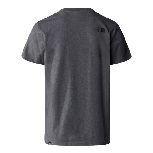 Moška majica s kratkimi rokavi SIMPLE DOME (TNF MEDIUM GREY HEATHER)