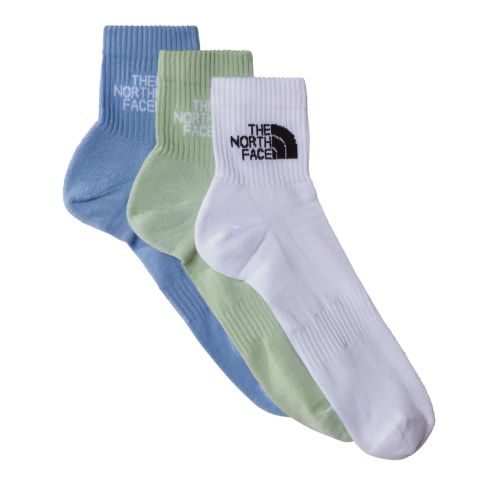 Nogavice MULTI SPORT CUSH QUARTER SOCK - 3P (TNF Wht/Mis S)