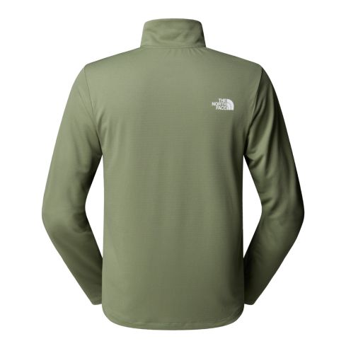 Moška aktivna dolga majica 24/7 1/4 ZIP (BARK MIST)