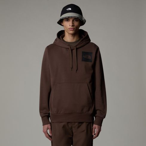 Moški pulover s kapuco FINE (SMOKEY BROWN)