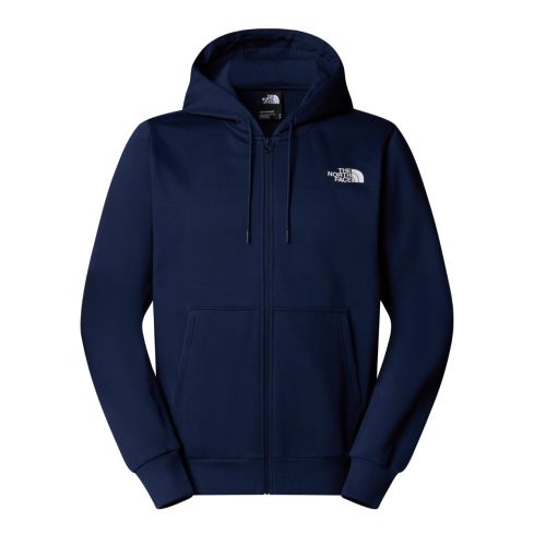Moški pulover s kapuco SIMPLE DOME FULL ZIP (SUMMIT NAVY)