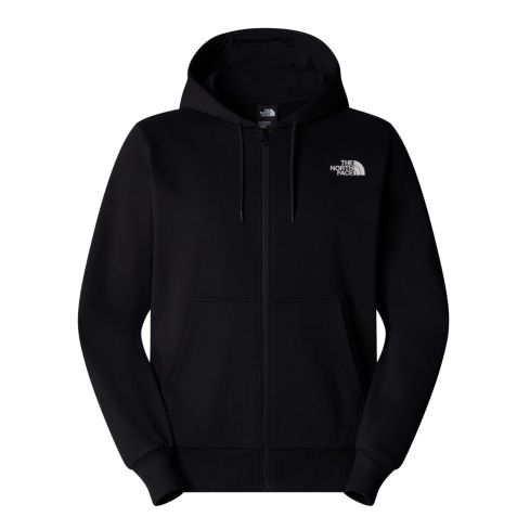 Moški pulover s kapuco SIMPLE DOME FULL ZIP (TNF BLACK)