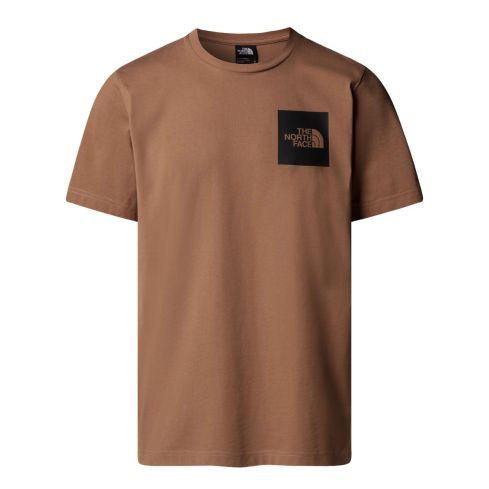 Moška majica s kratkimi rokavi FINE (Latte)