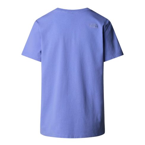 Ženska majica s kratkimi rokavi NATURE RELAXED (Virtual Blue)