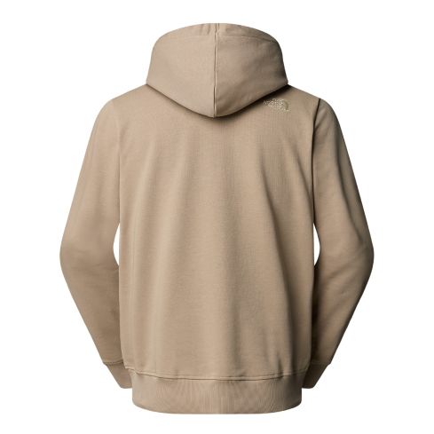Moški pulover s kapuco DREW PEAK LIGHT (MUSHROOM GREY/GRAVEL)