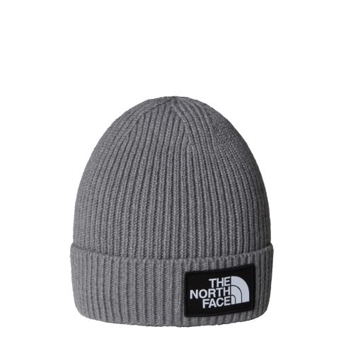 Kapa TNF LOGO BOX CUFFED BEANIE (TNF MEDIUM GREY HEATHER)