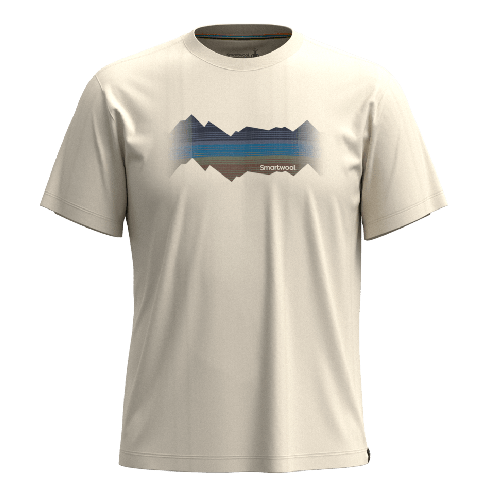 Moška majica s kratkimi rokavi Mountain Horizon Graphic (almond)