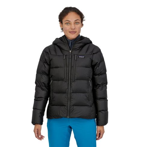 Ženska puhovka s kapuco FITZ ROY (Black)