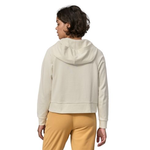Ženski pulover s kapuco Regenerative Organic Certified Cotton Essential (Wool White)