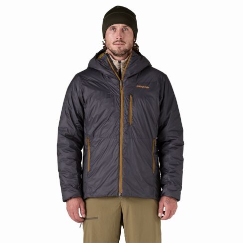 Moška podložena jakna s kapuco DAS LIGHT (Smolder Blue)